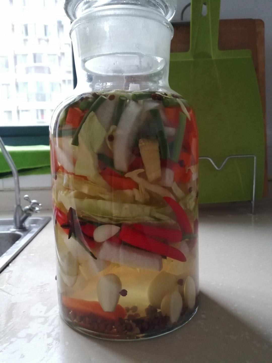 不易坏的四川泡菜（生水版）