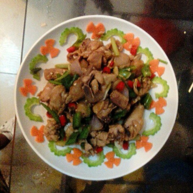 家常红烧鸡块