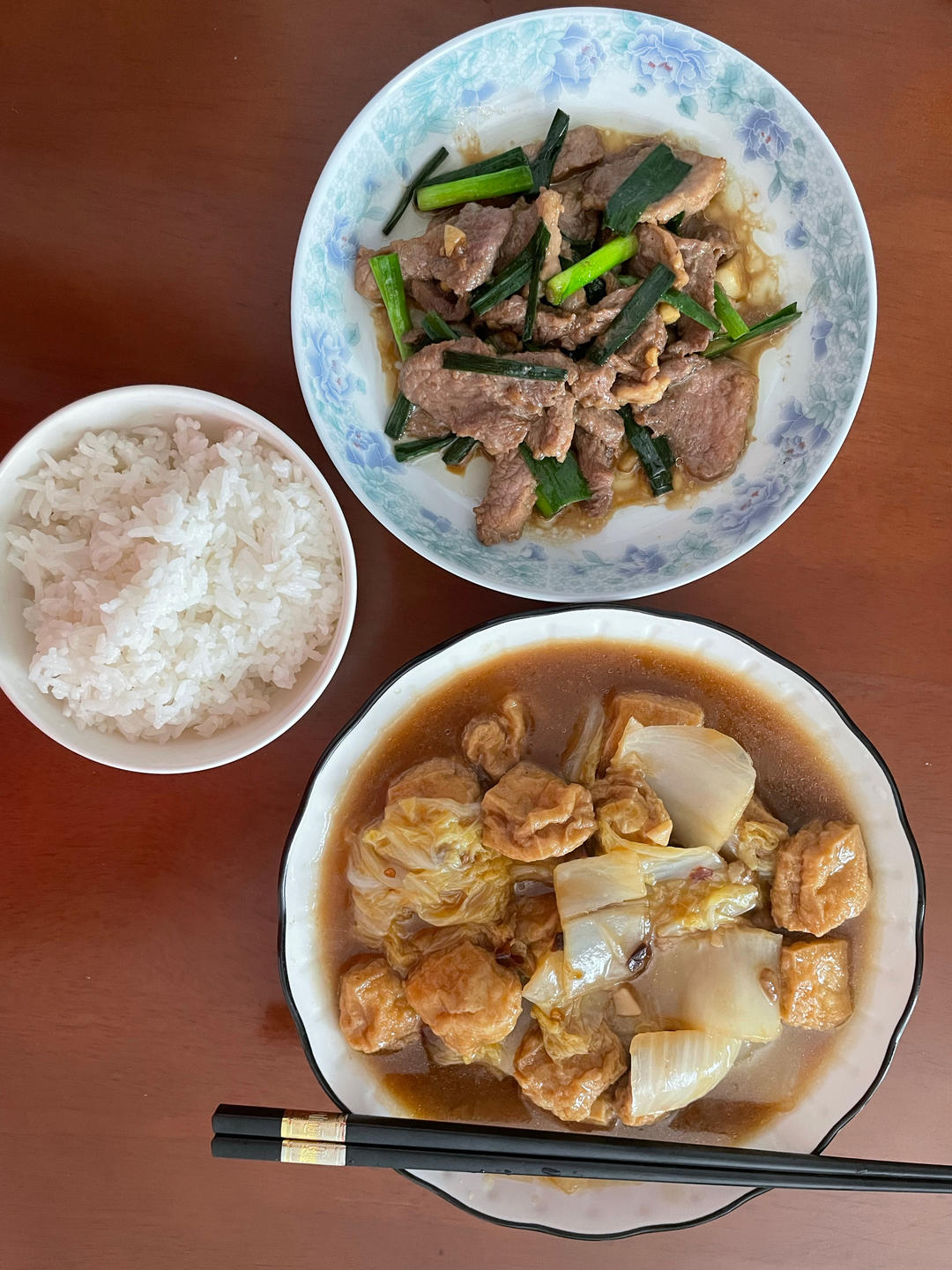 白菜油豆腐