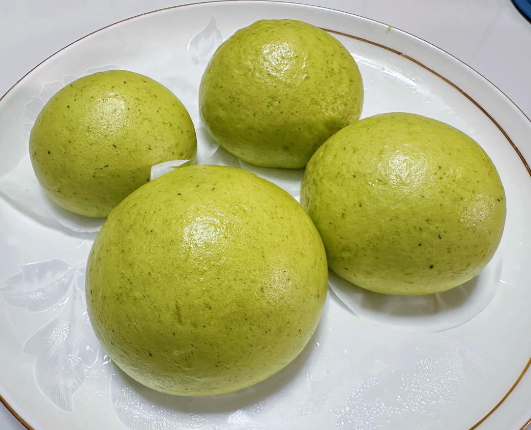 菠菜馒头