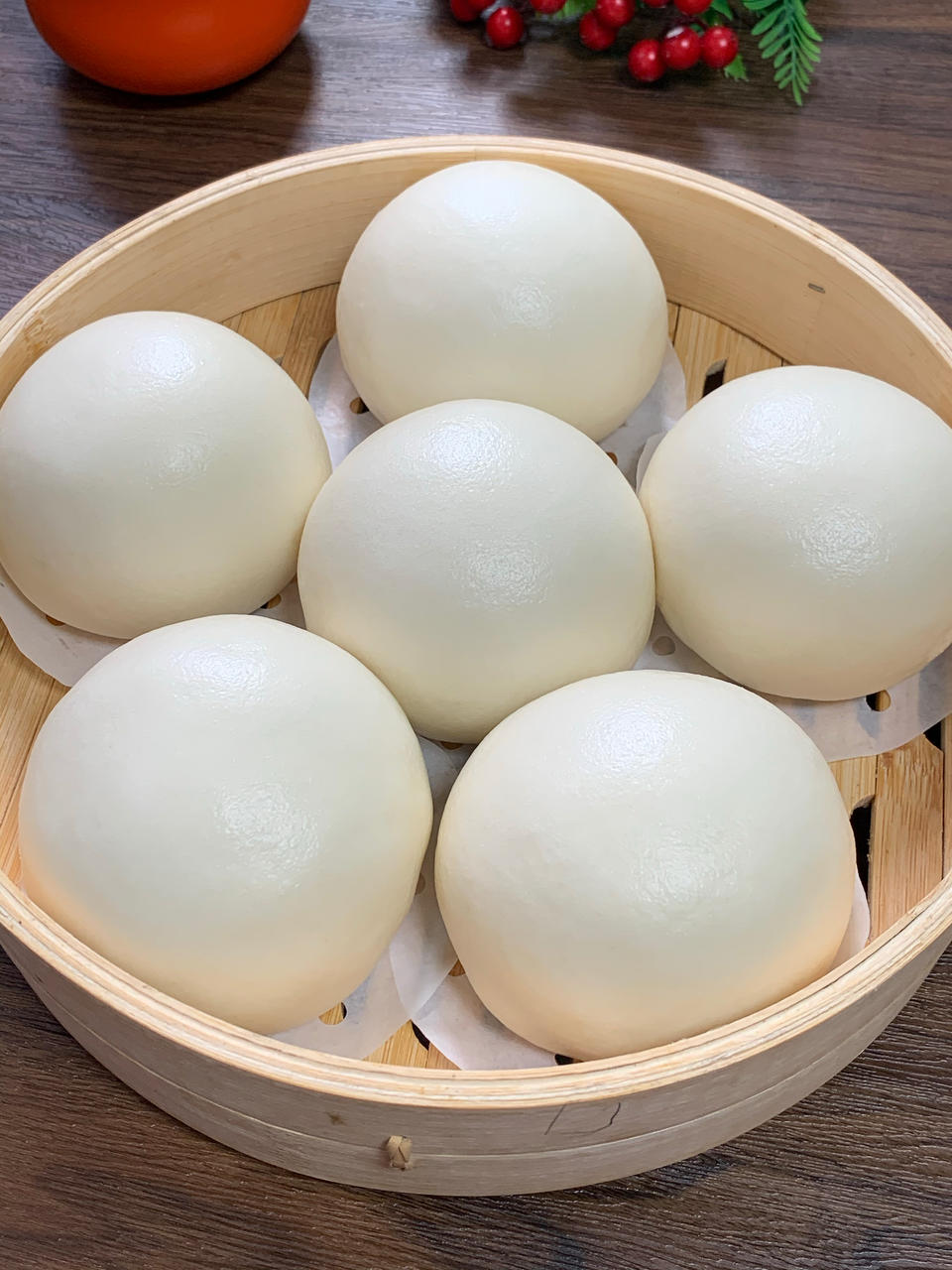 纯手工奶香馒头【无泡打粉，无添加】