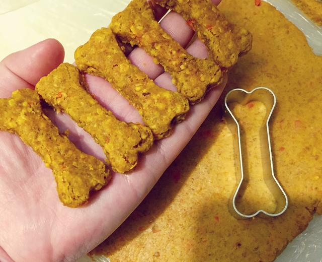 宠物饼干—胡萝卜牛肉燕麦零食饼干～的做法
