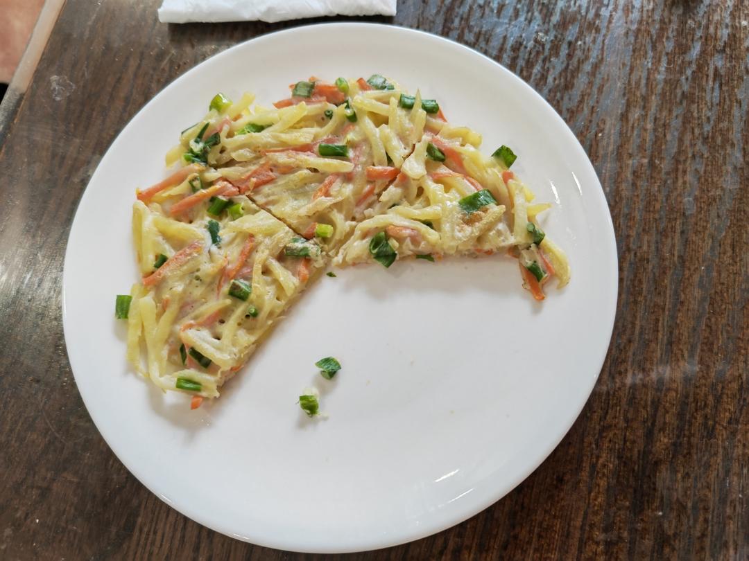 土豆饼(土豆胡萝卜丝饼)