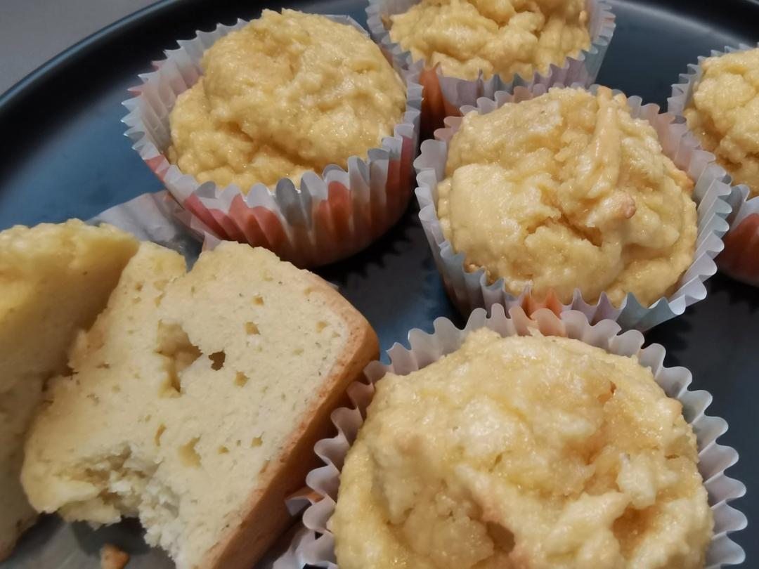 杏仁粉蛋糕，玛芬随手做，5分钟搞定！