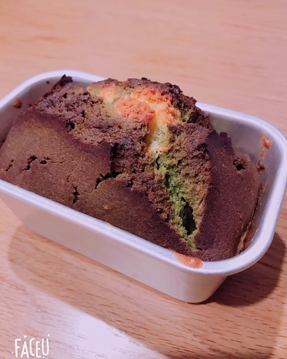 抹茶蜜豆磅蛋糕