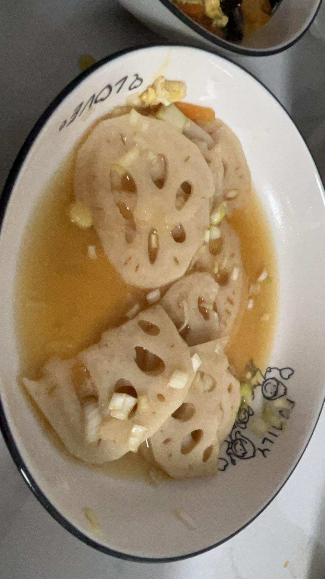 凉拌藕片
