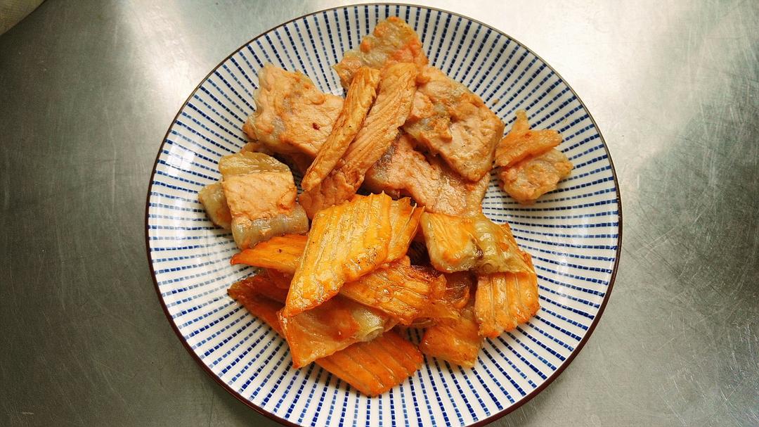 香煎三文鱼骨