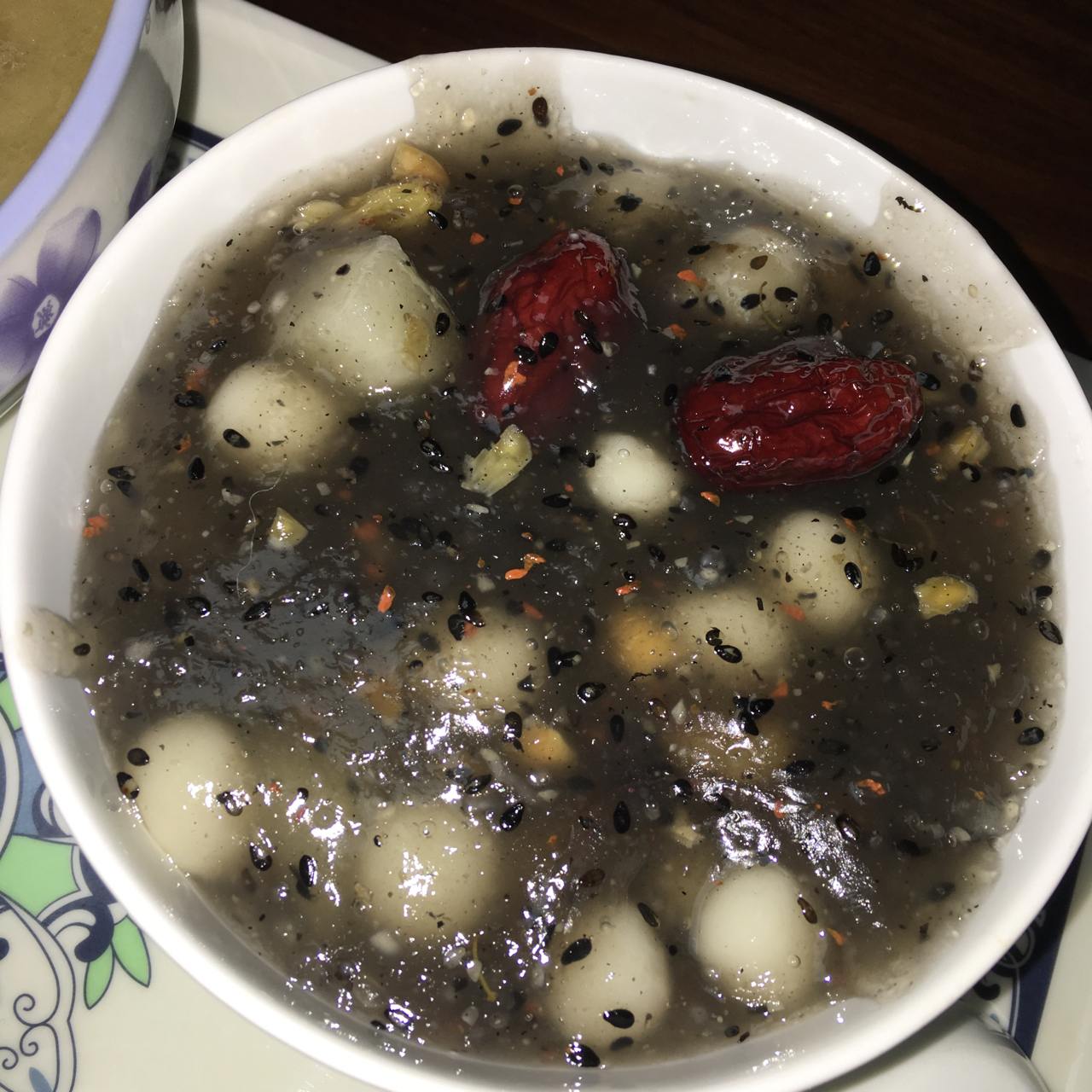 安小盼fiona希做的三粉糊-番薯粉糊糊