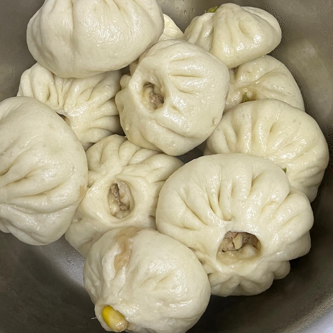 鲜肉包(‼️超嫩肉馅 松软多汁 免打水㊙️详细版)