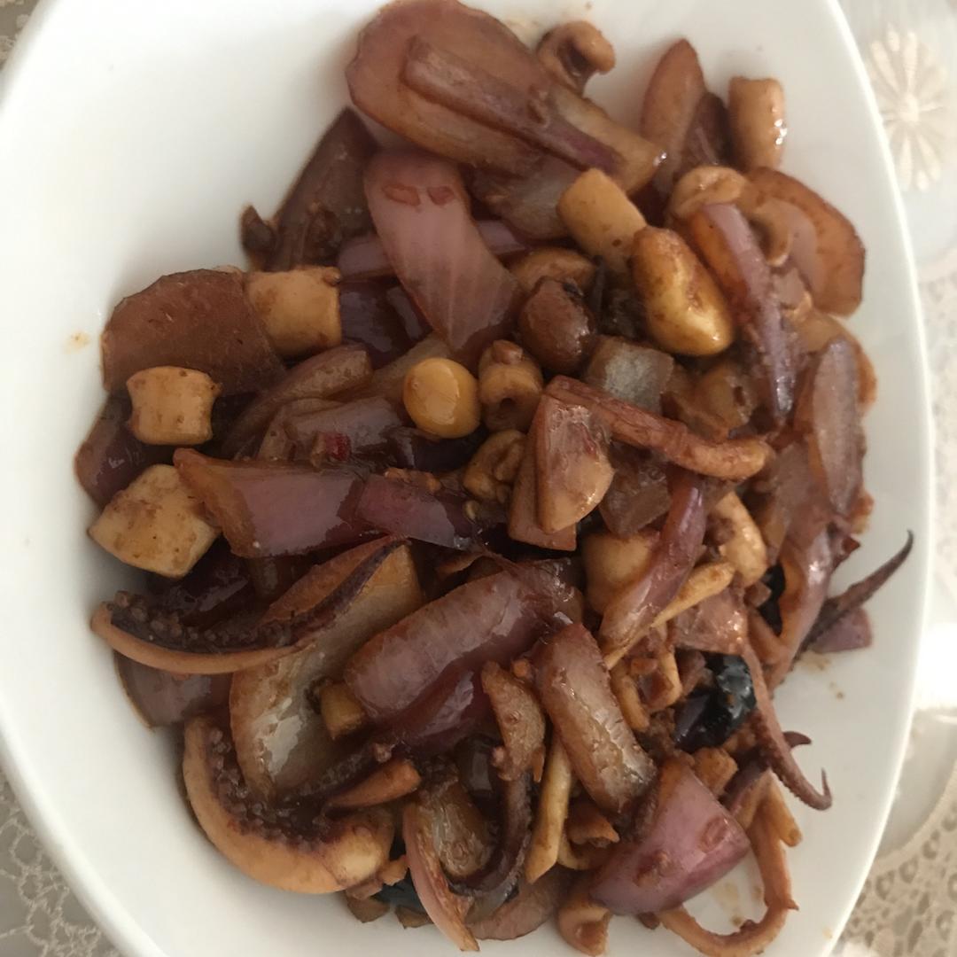 爆炒鱿鱼