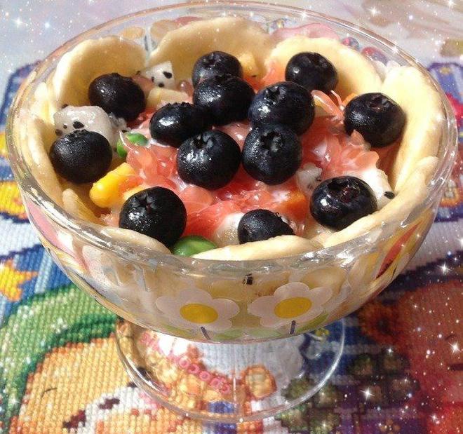 夏季酸奶水果色拉杯的做法