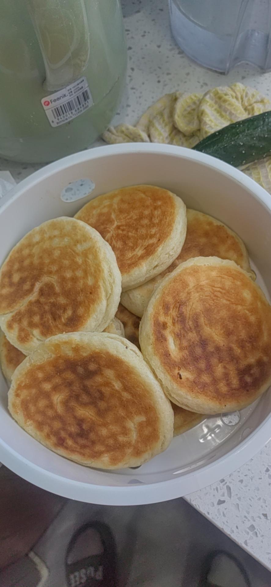 椒盐发面烧饼