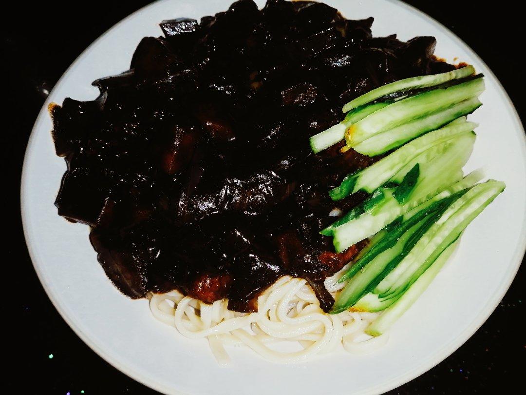 韩国炸酱面백종원 짜장면