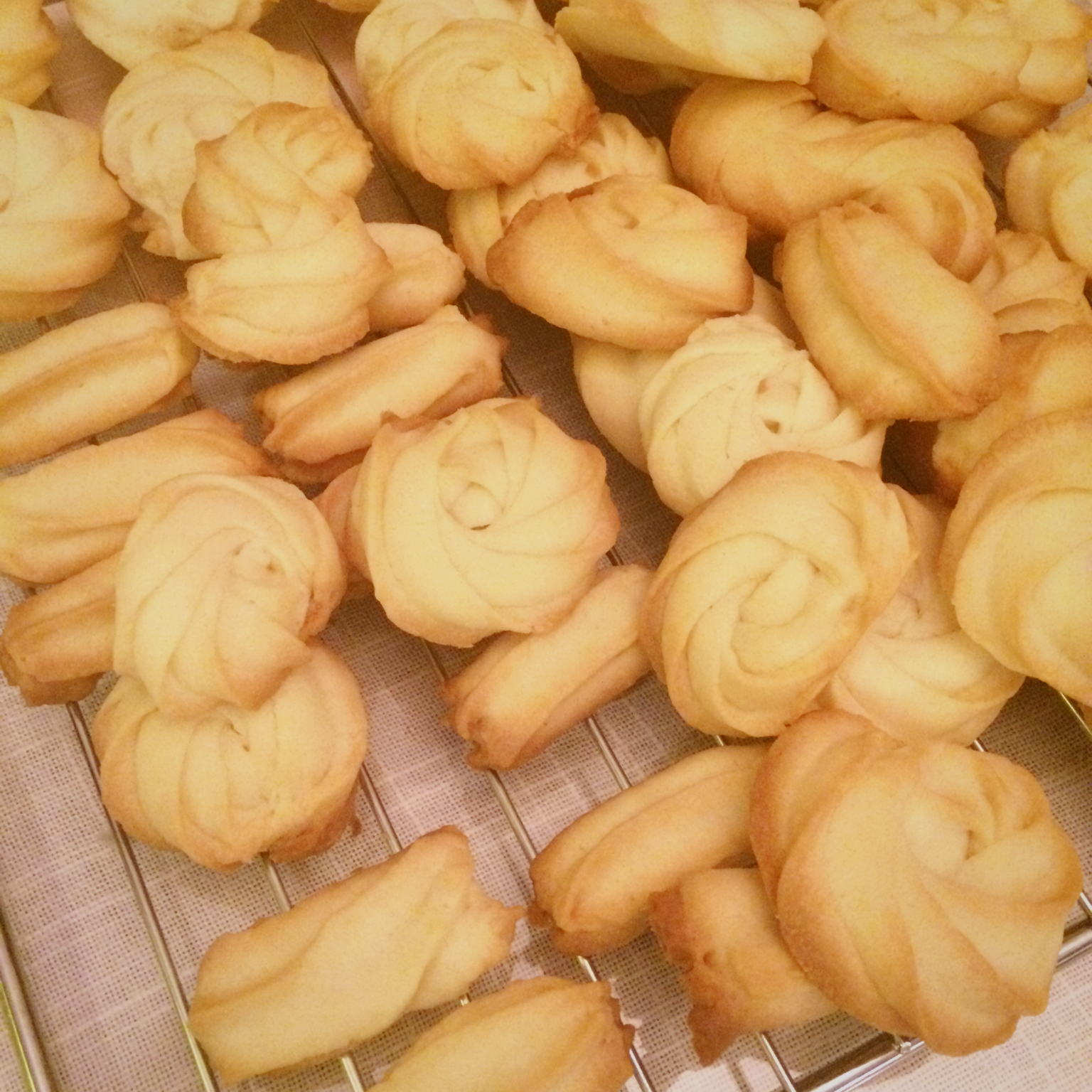 淡奶油曲奇～非常受欢迎的曲奇