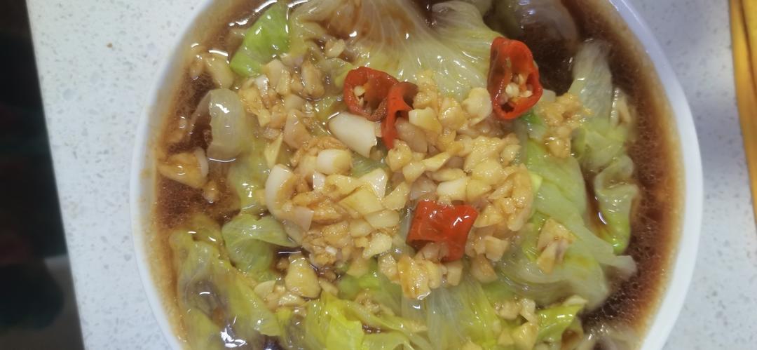 白灼西生菜（减脂菜）