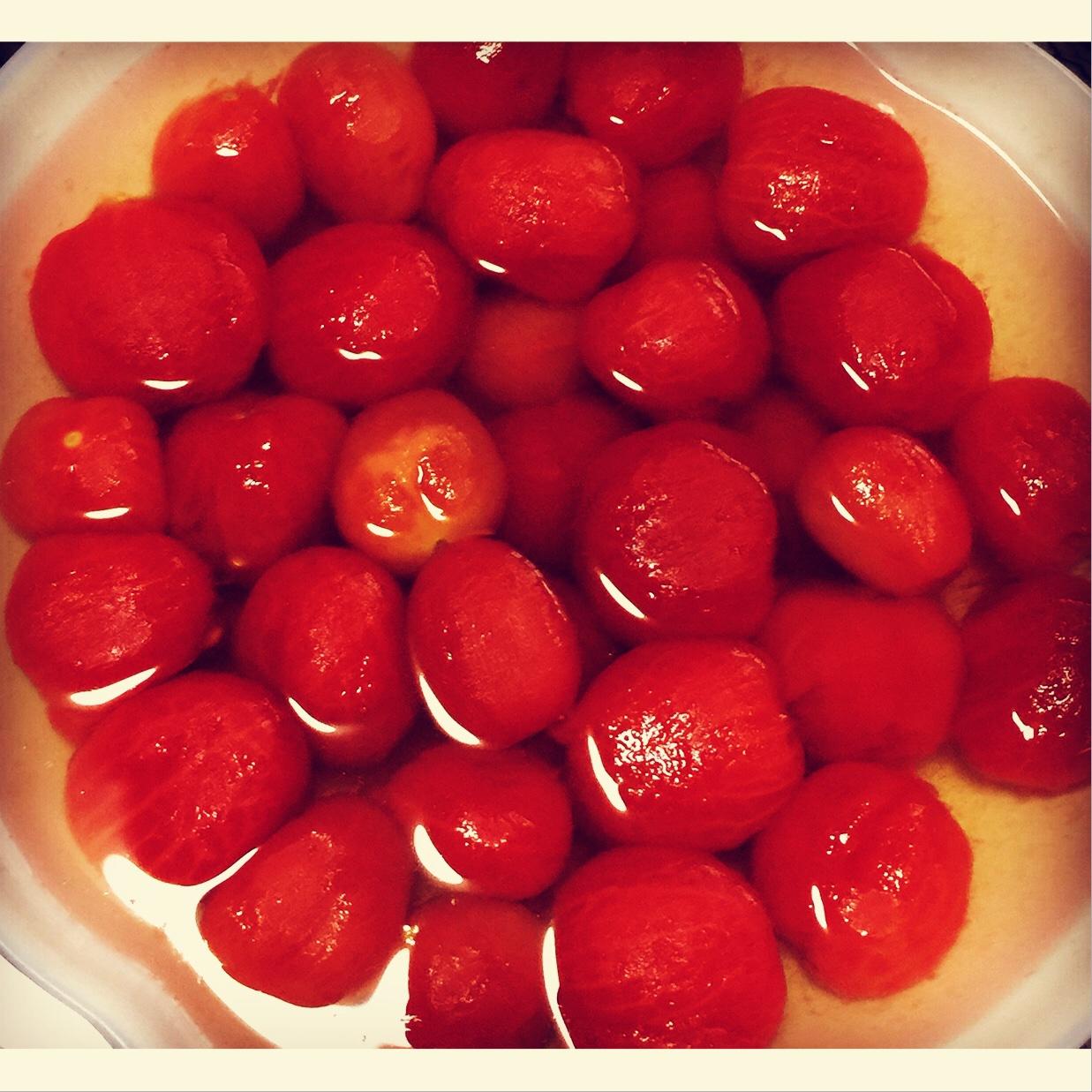 糖渍西红柿的做法