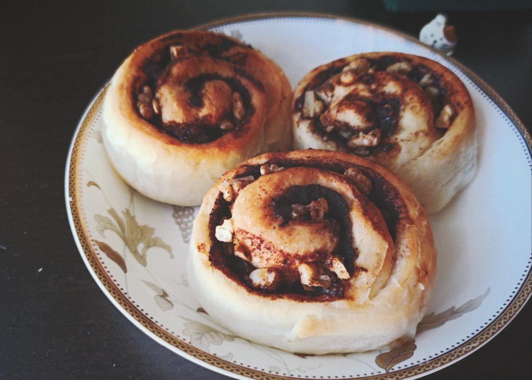 肉桂核桃卷