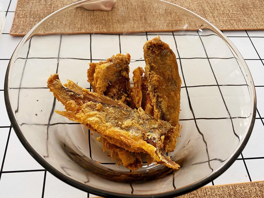 酥炸小黄鱼～吸油少
