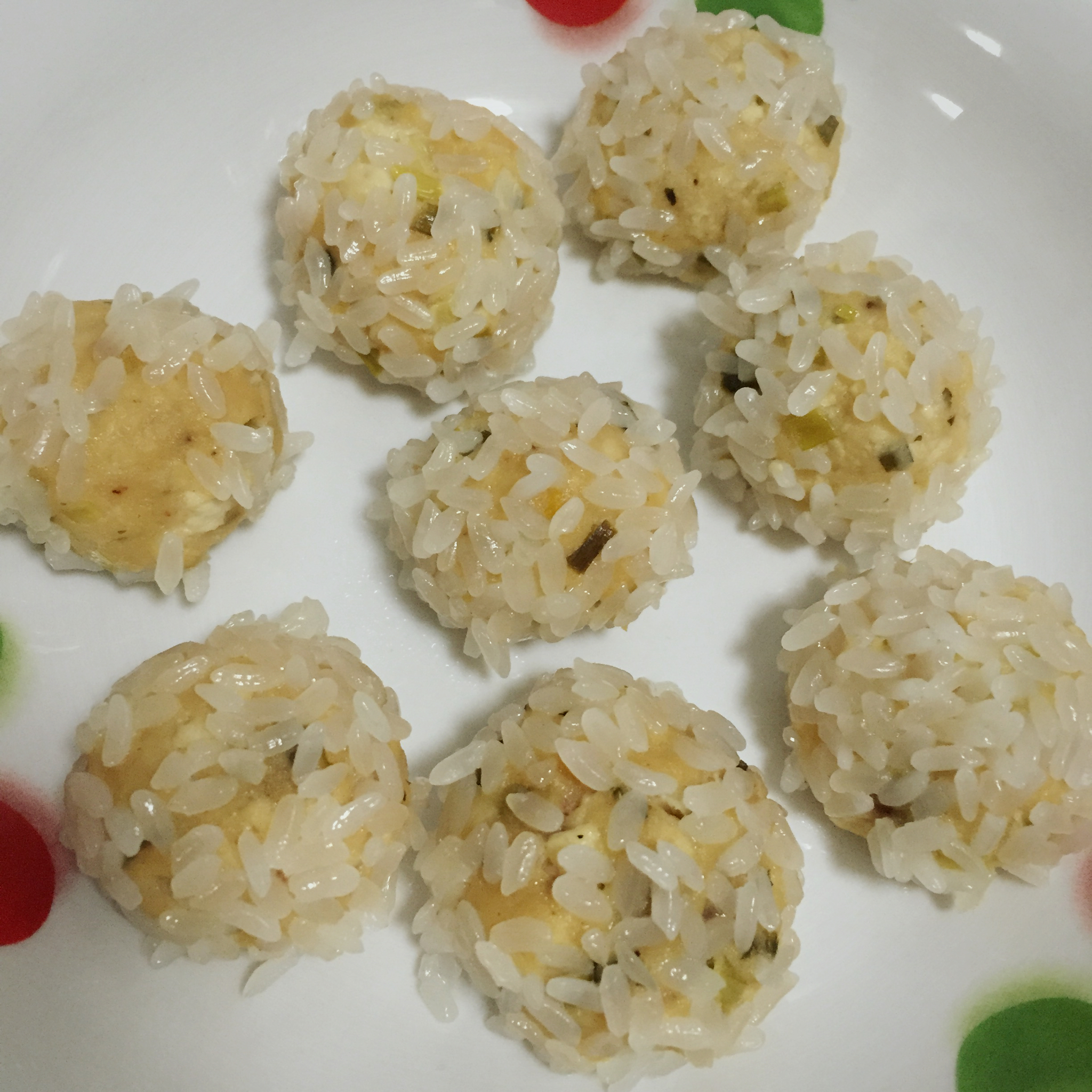 蒸糯米丸子