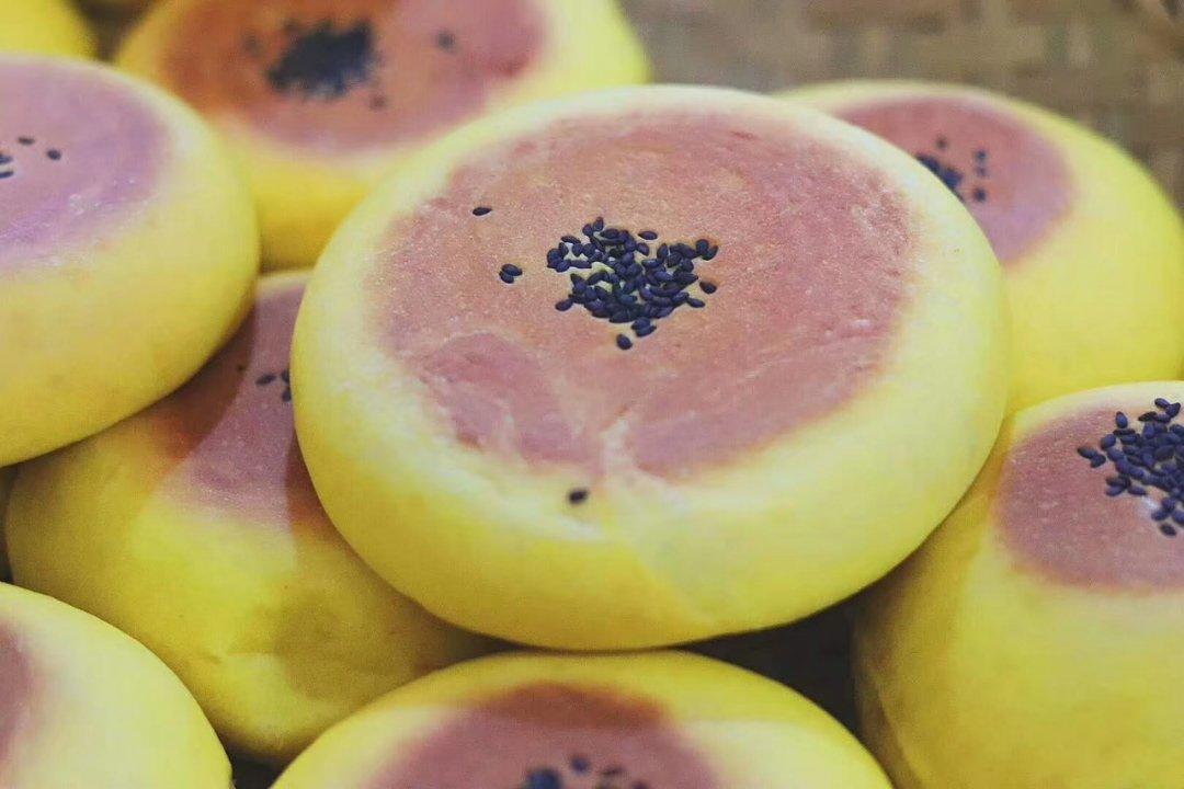 日式南瓜红豆包