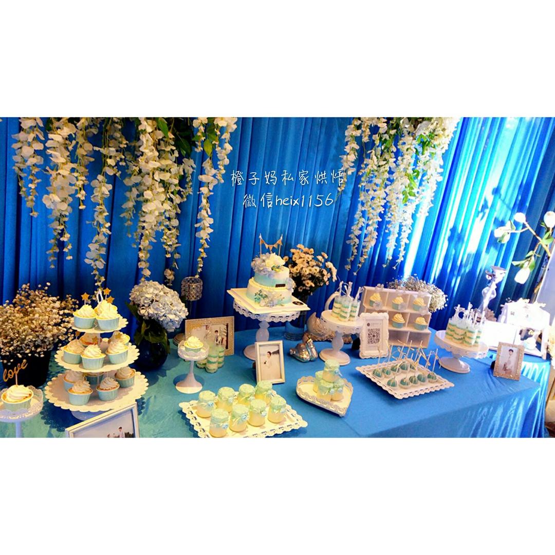 人生的第一次甜品台(我不卖的，自己家里吃)