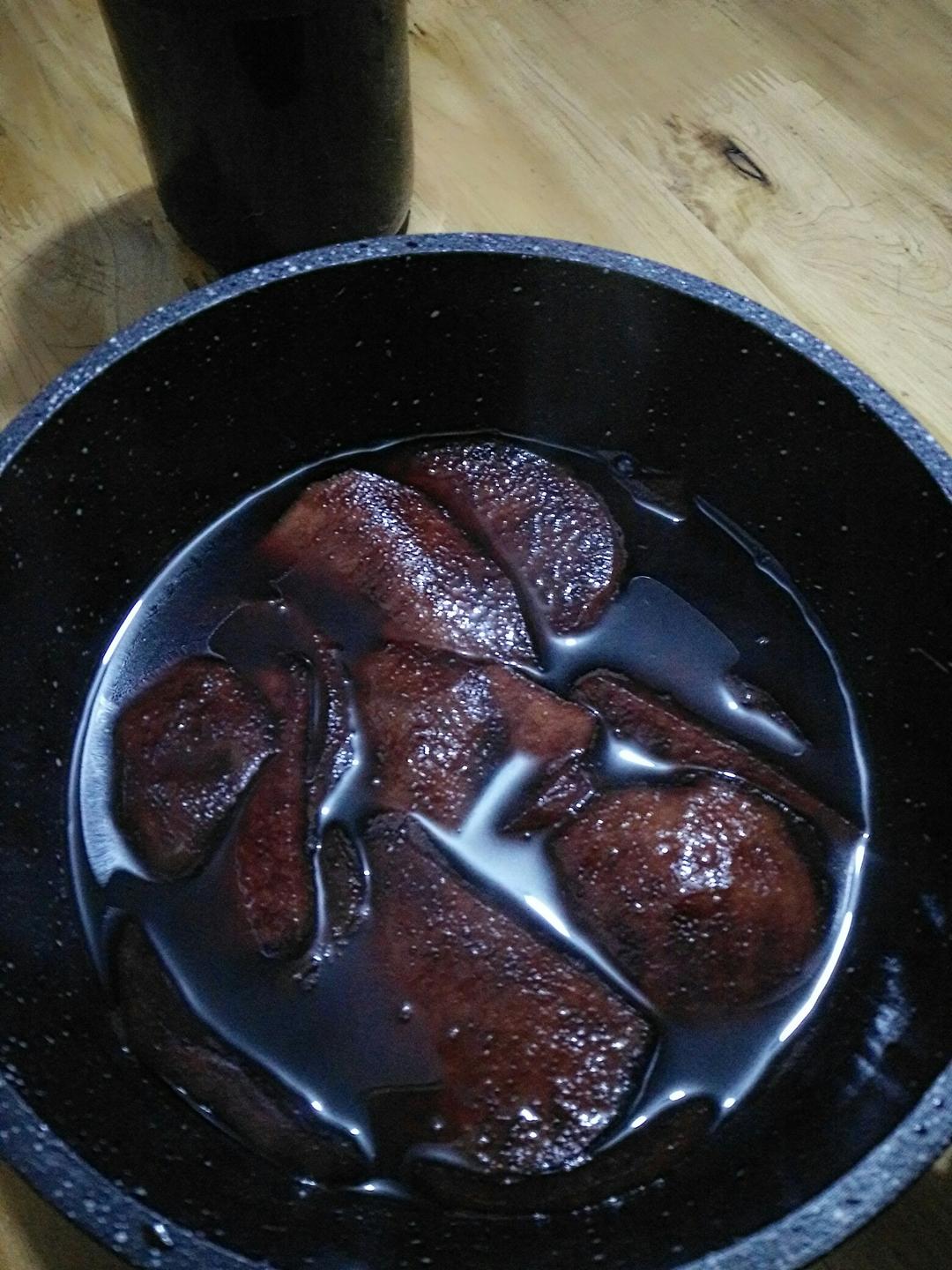红酒炖苹果
