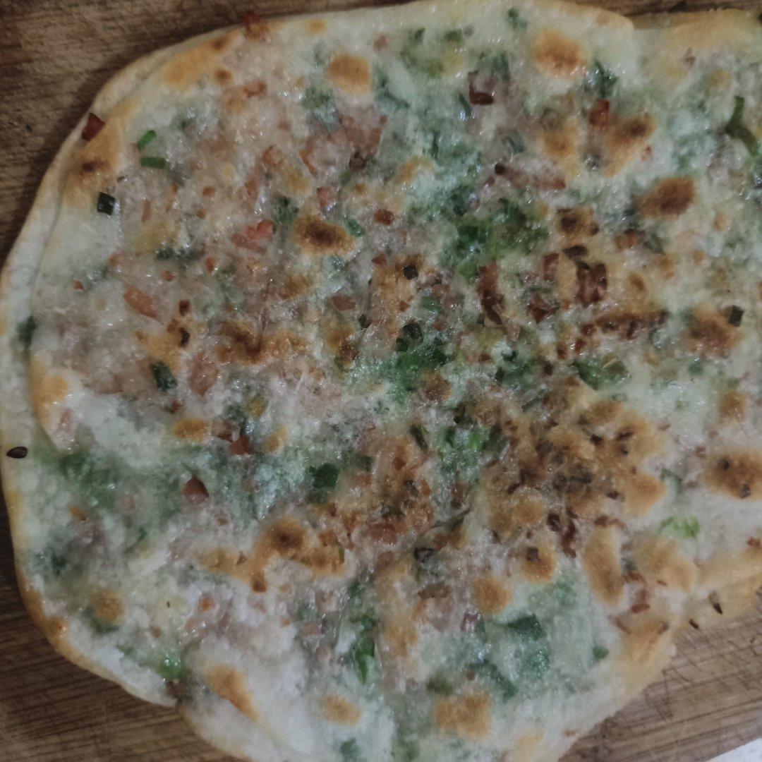 饺子皮版芝麻饼&葱油饼