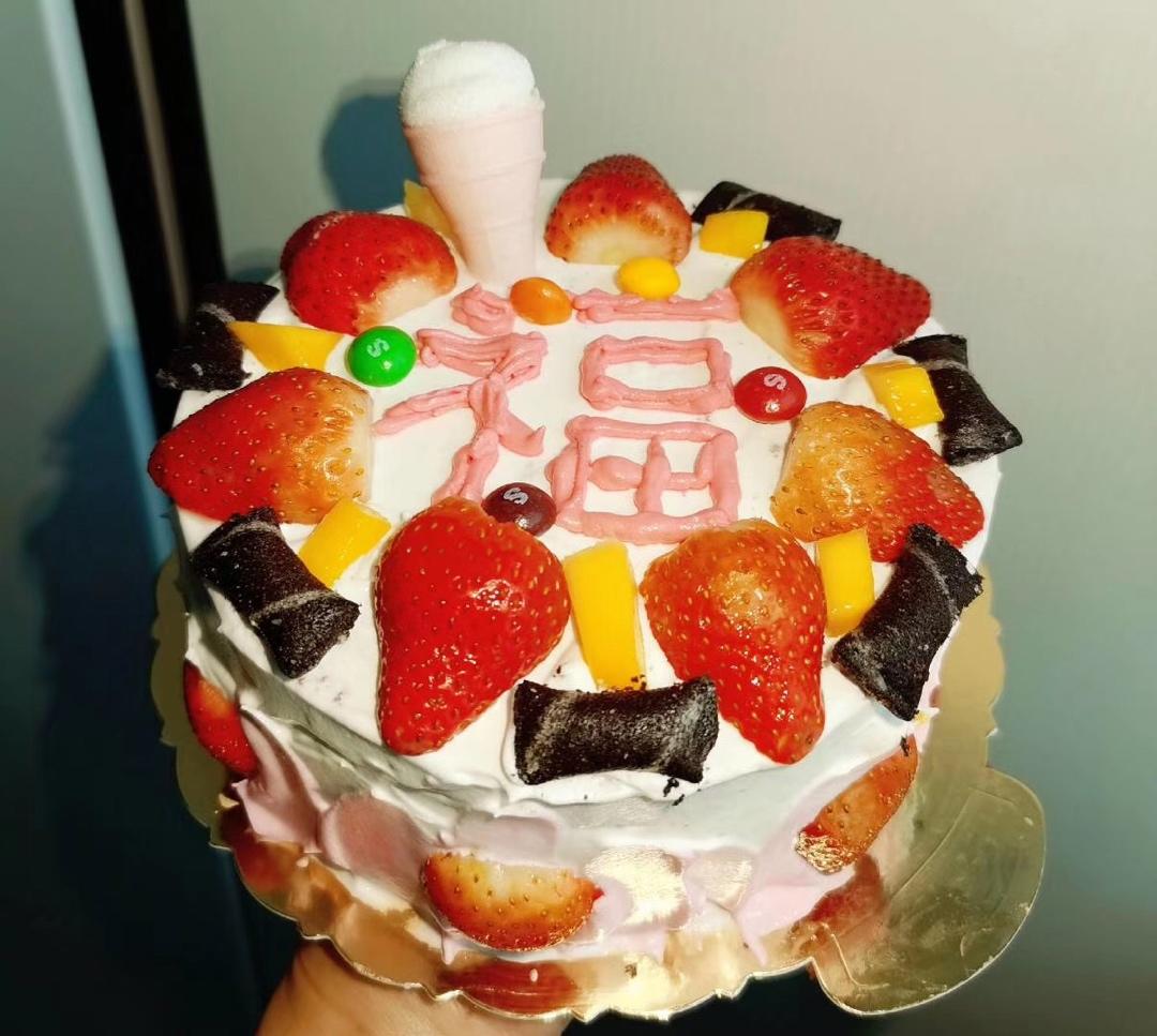 2020🐭新年草莓蛋糕🍰
