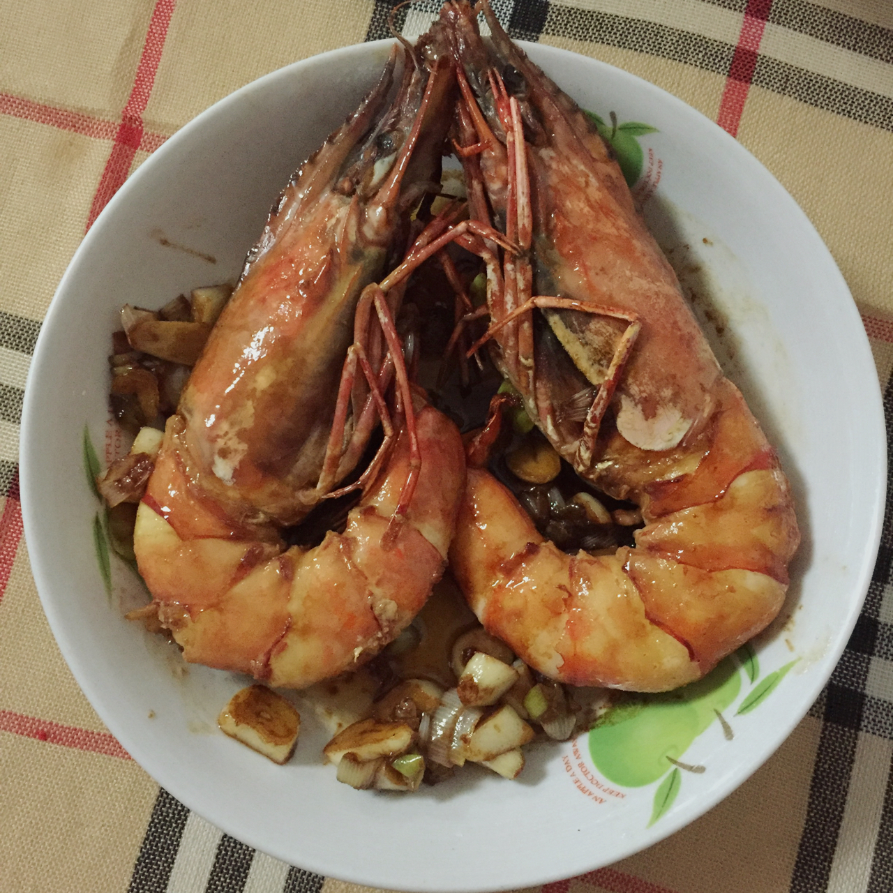 火拼老虎虾，香煎何太急