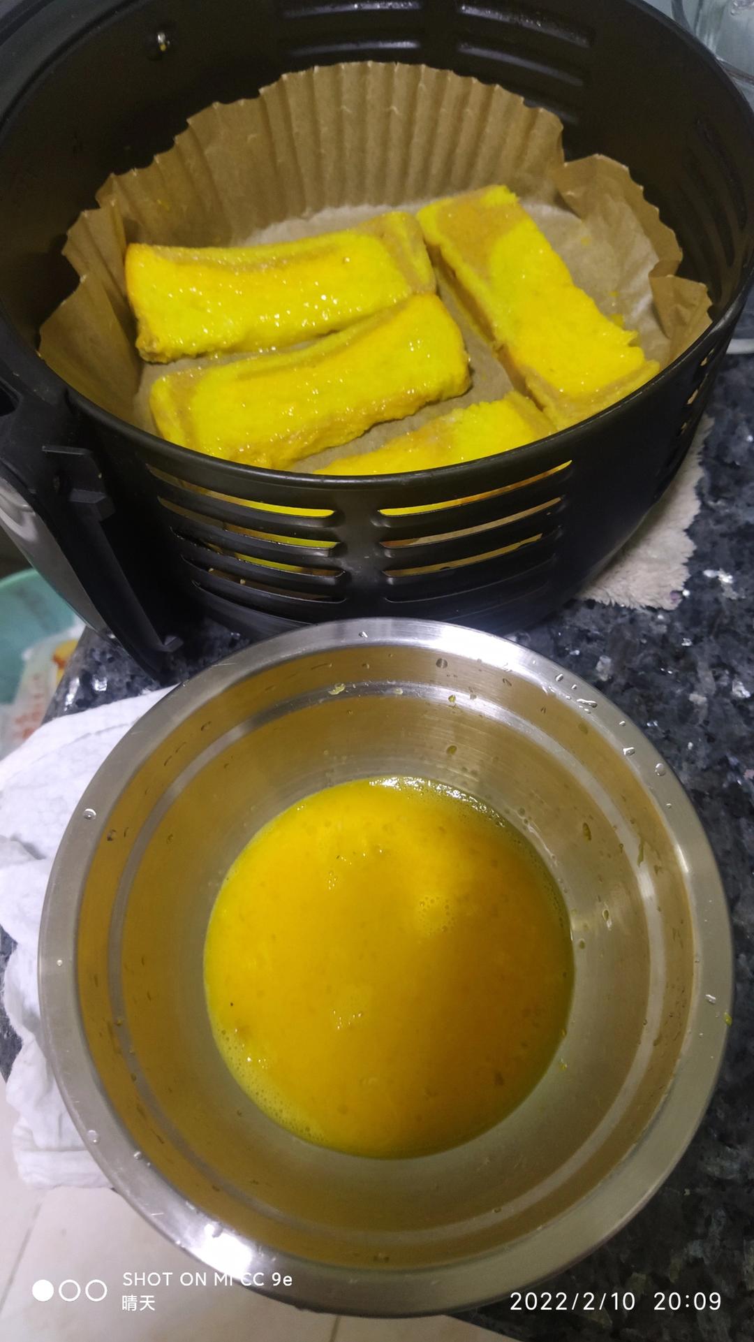 空气炸锅之吐司