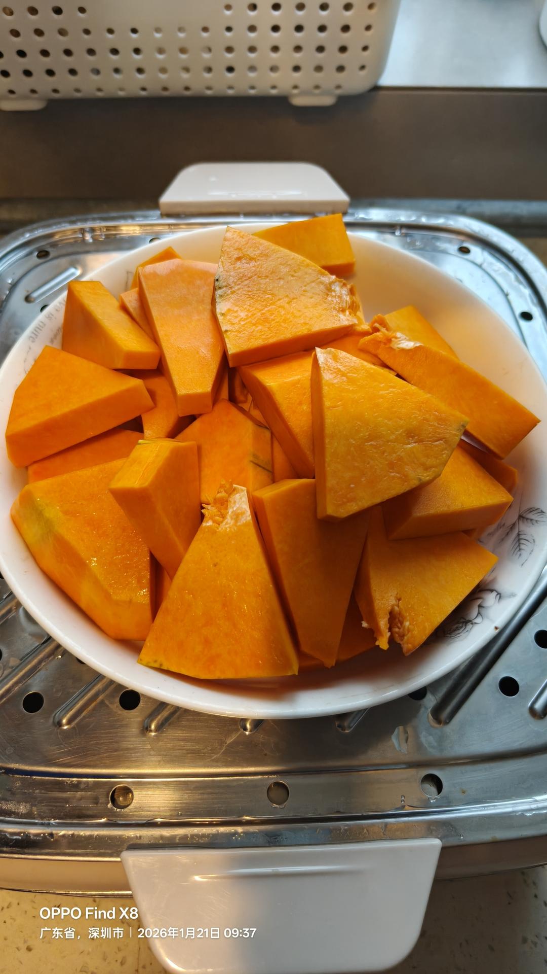 好吃的南瓜馒头