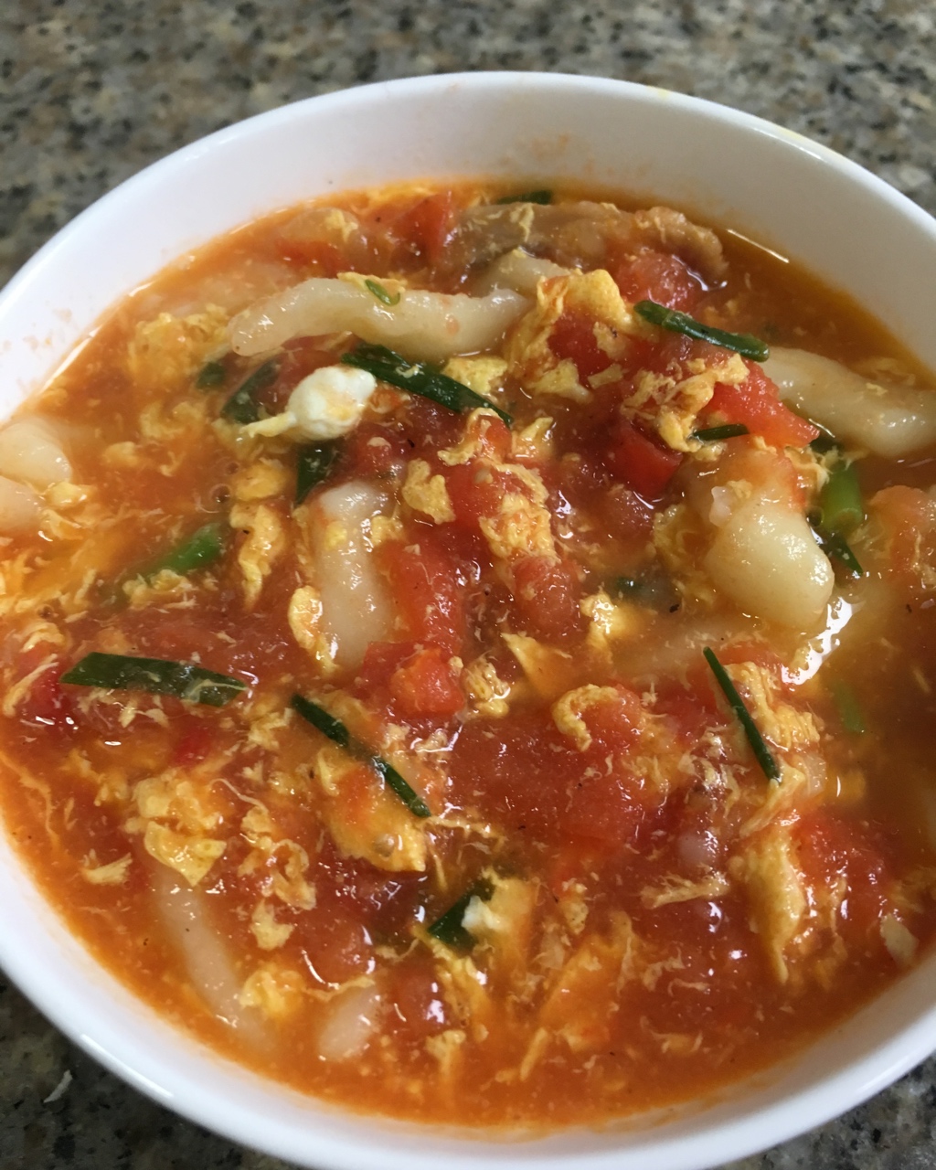 蕃茄香菇疙瘩汤