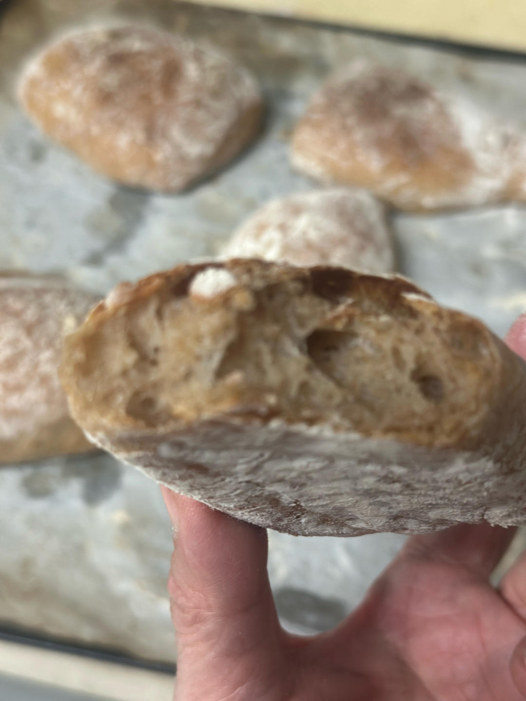 家庭版免揉～恰巴塔🥖｜一次成功超好吃