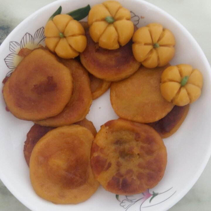 Q弹南瓜饼