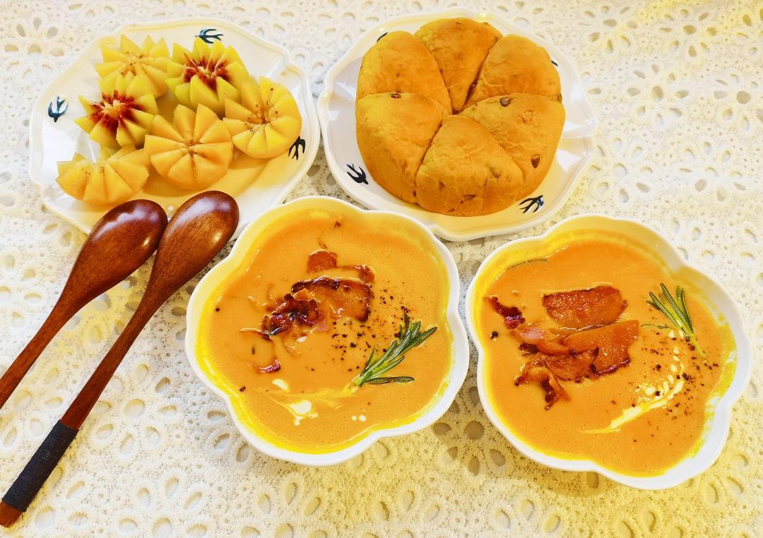 奶香南瓜浓汤--Vitamix版