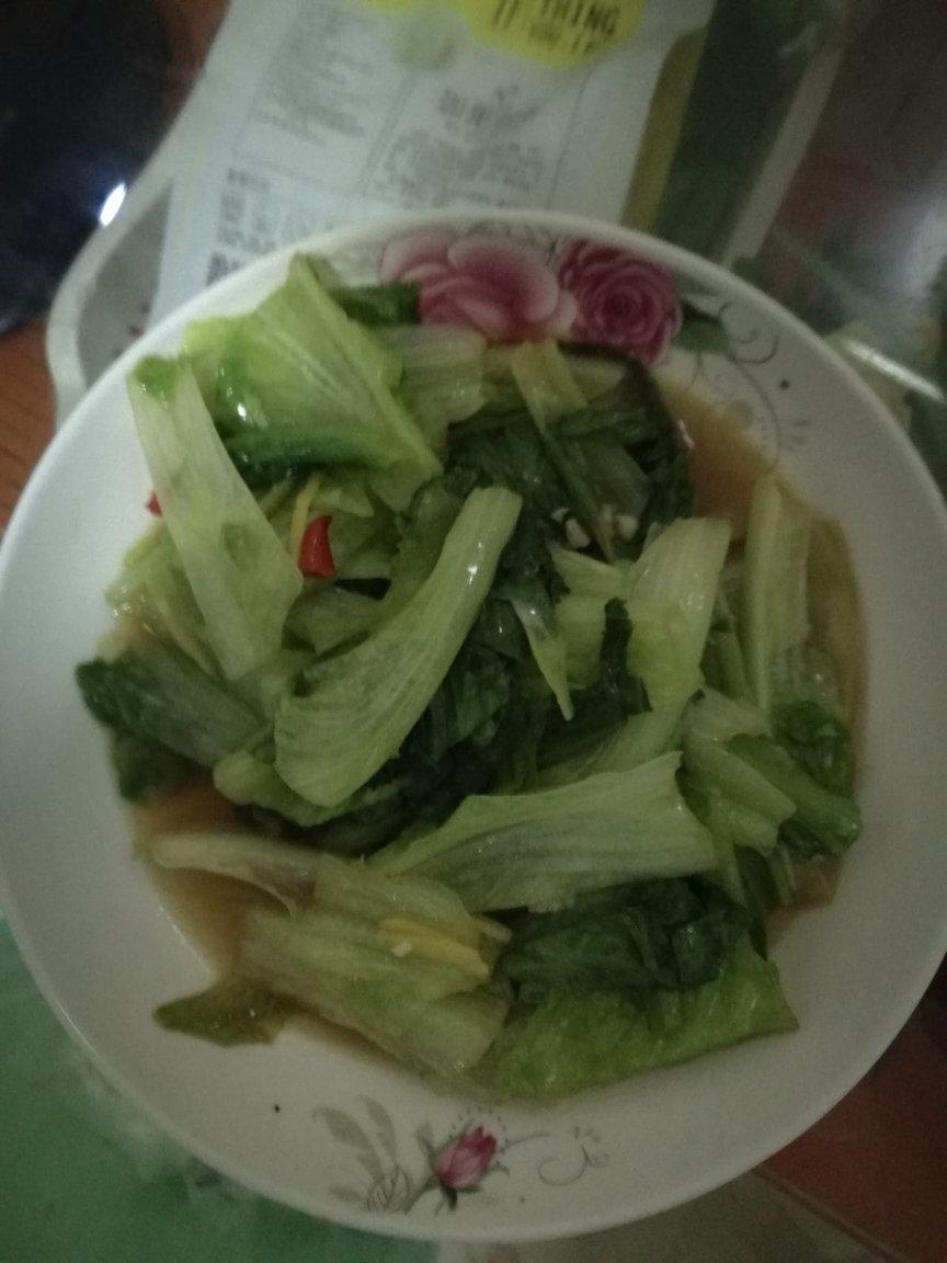 家常菜 蚝油生菜