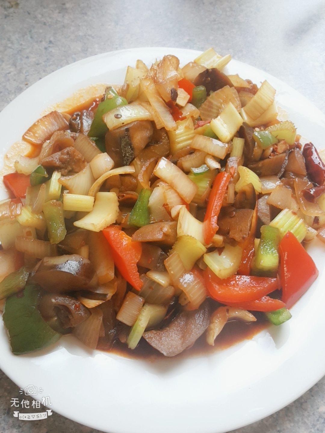 铁板茄子