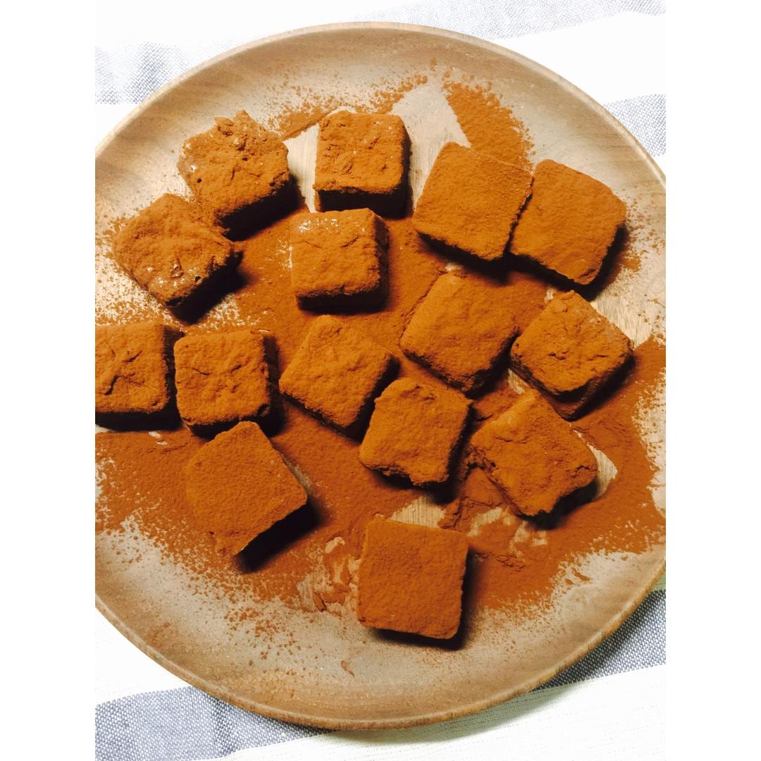 这个生巧克力的方子，简单简单最简单