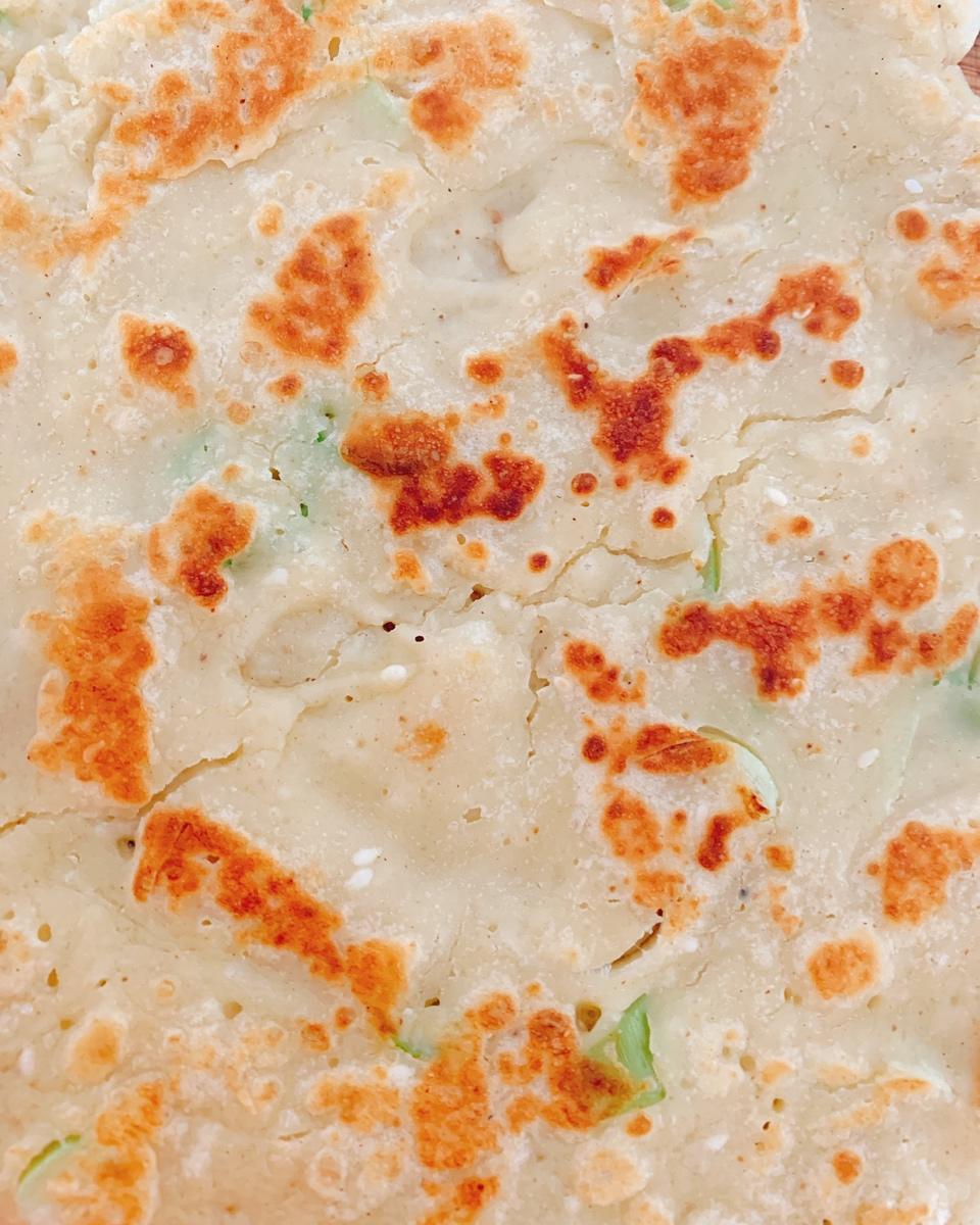 快速早餐鸡蛋葱花饼