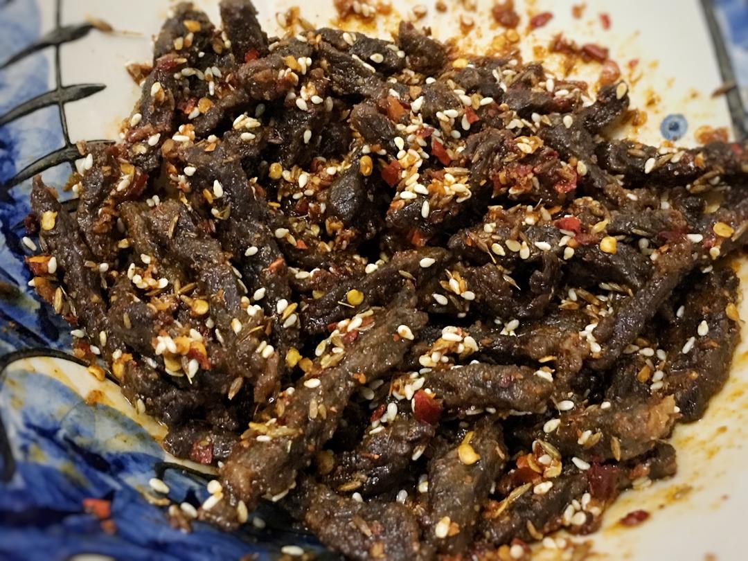 麻辣牛肉干