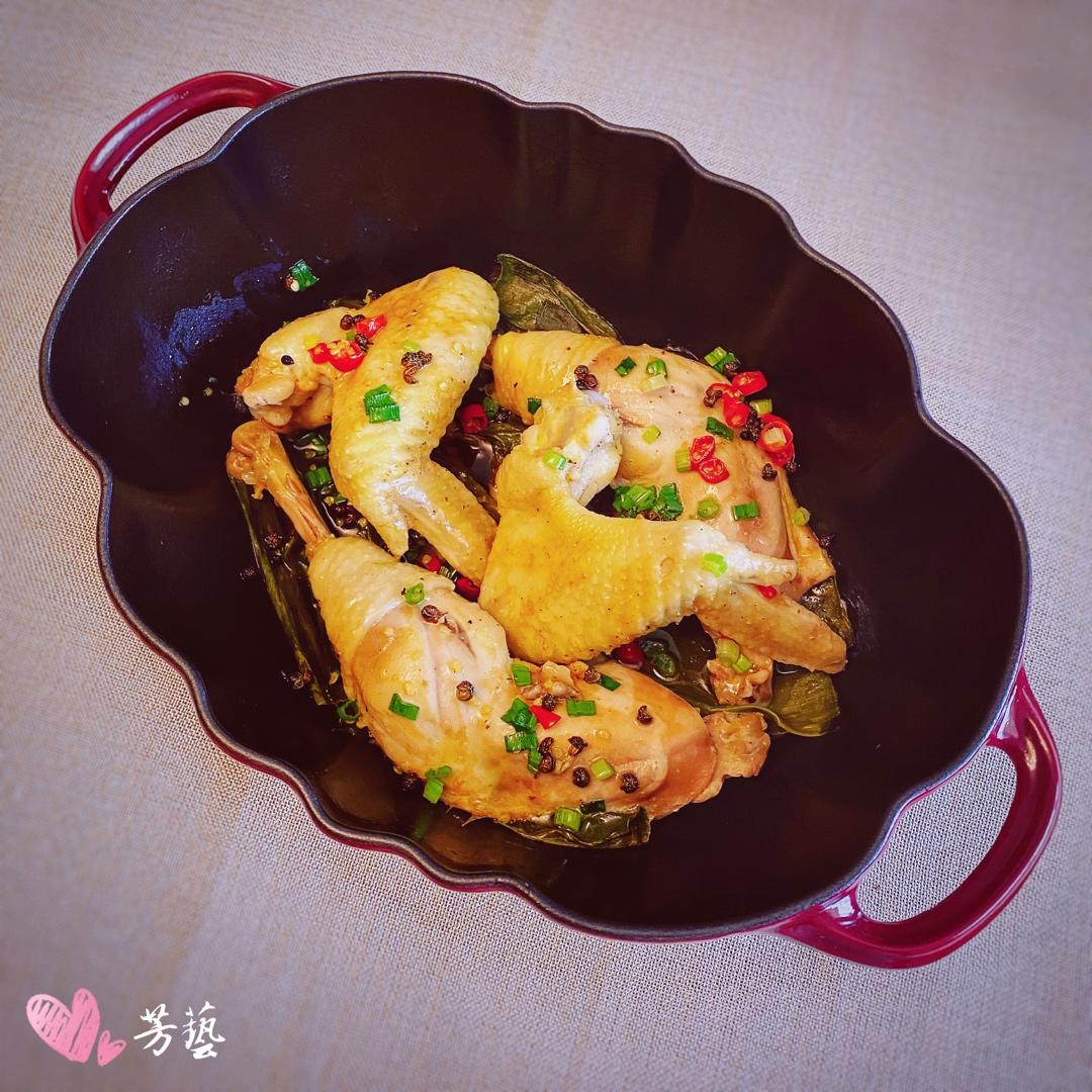 无水葱油鸡｜美食台