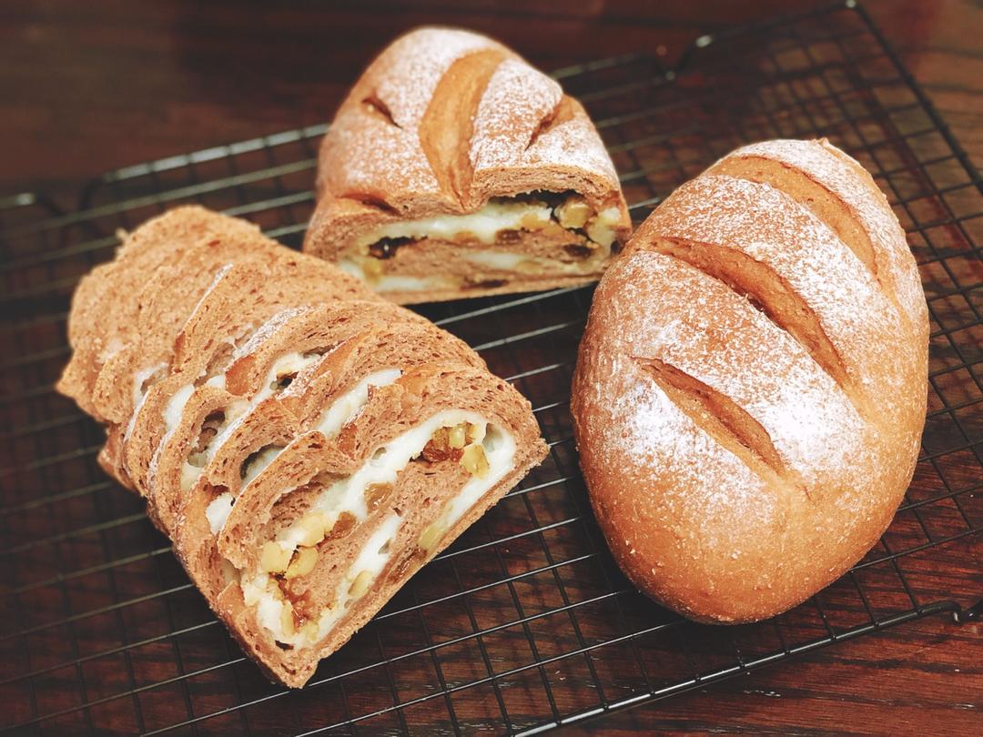 可可麻薯软欧（低卡版）