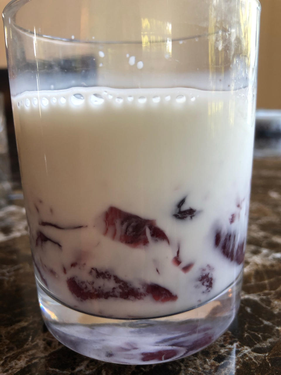 summerwindwrx做的香甜嫩滑75比奶茶还好喝的蓝莓冻撞奶