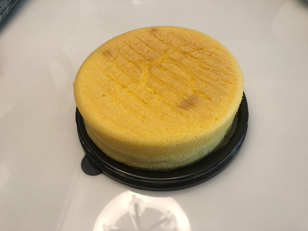 6寸轻芝士蛋糕(乳酪戚风蛋糕)