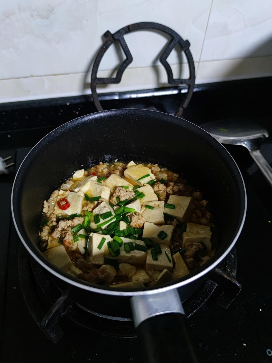 肉末嫩豆腐｜嫩滑口感爽口！这道快手菜超级下饭！！（减脂少油版）