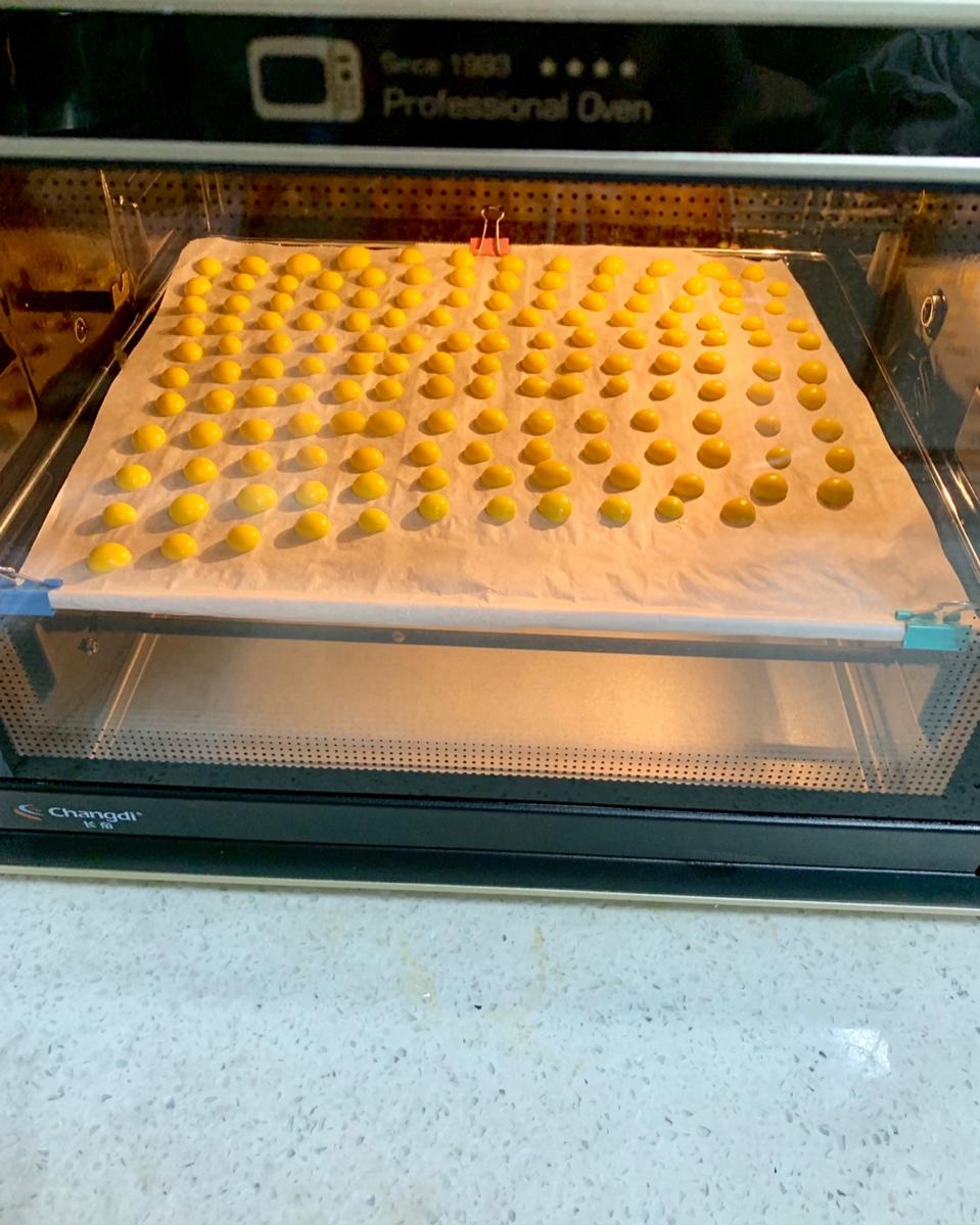 宝宝辅食系列～蛋黄溶豆