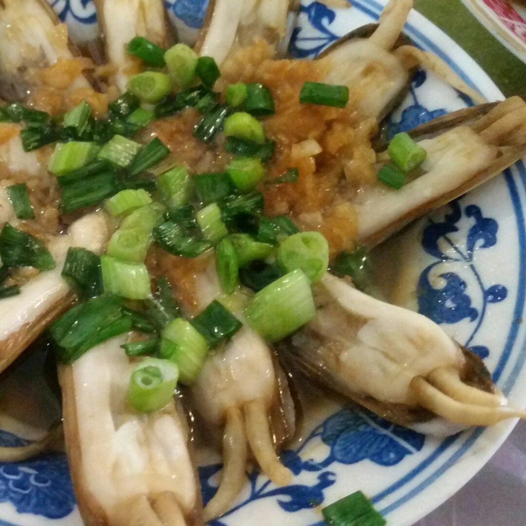 响油蛏子（最快速的下酒菜）