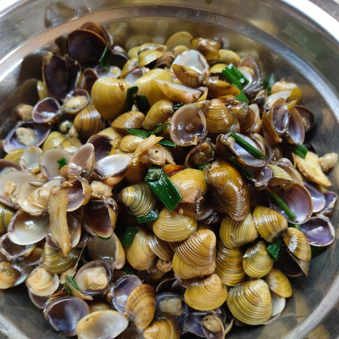 梁梁子1做的炒贝壳