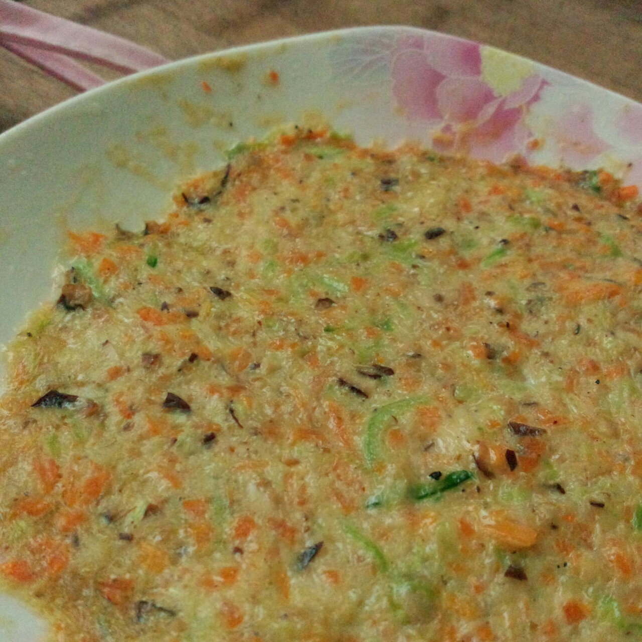 蔬菜鸡胸肉饼—减脂餐