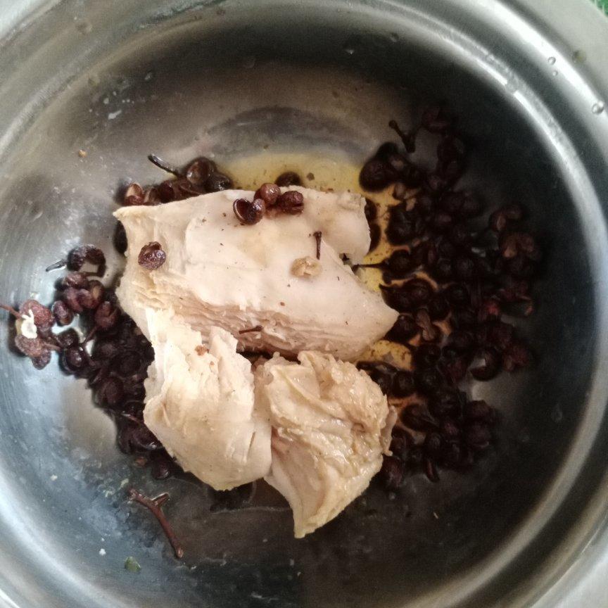 椒盐蒸鸡腿